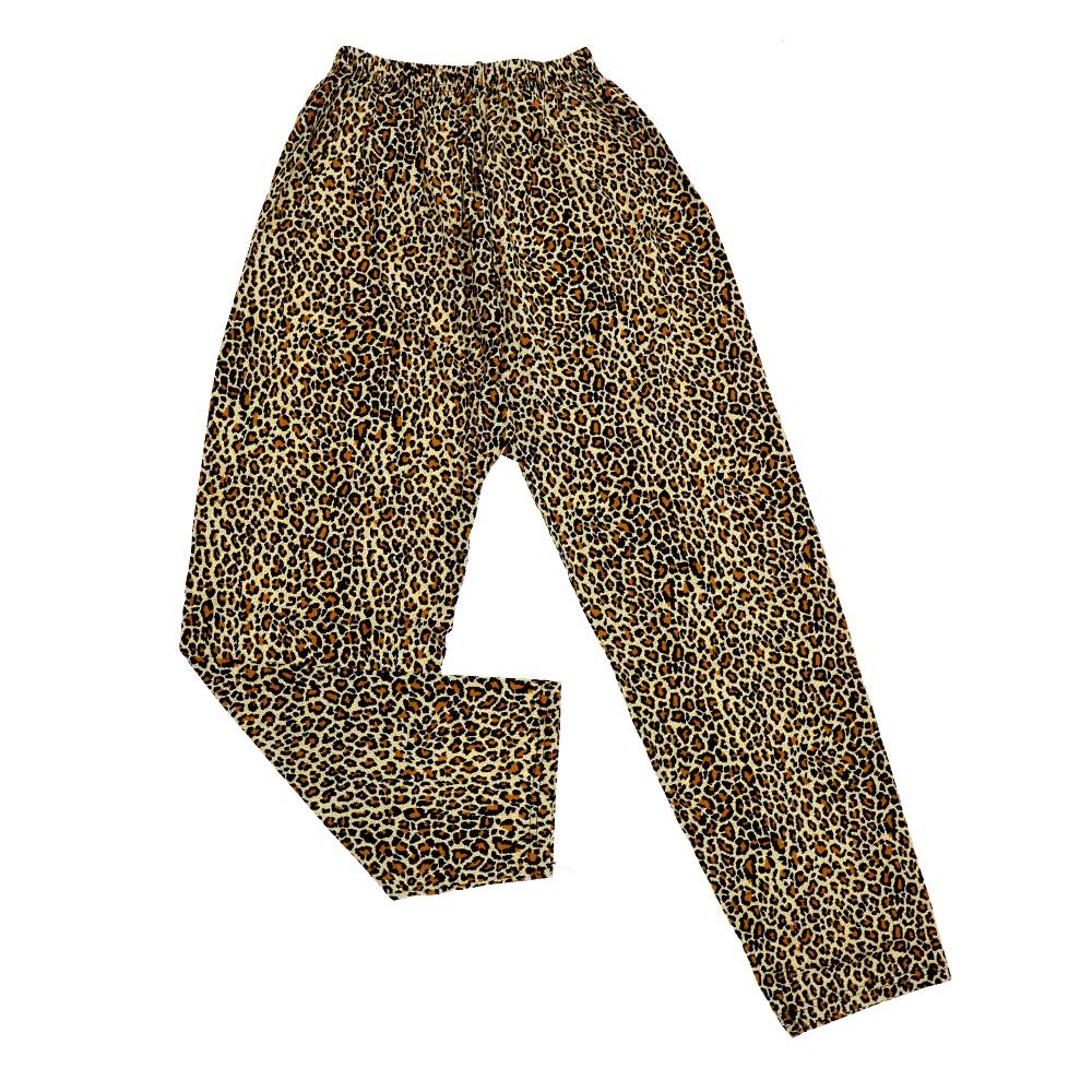 Zümra 0090 Bayan Viskon Ağlı Tek Pijama Alt 2XL
