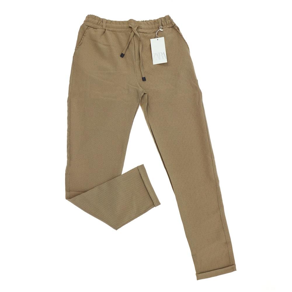 Zara Matıas 9202 Erkek Yan Cepli Yarım Lastikli Kemer Double Paça Eşofman Alt S-2XL