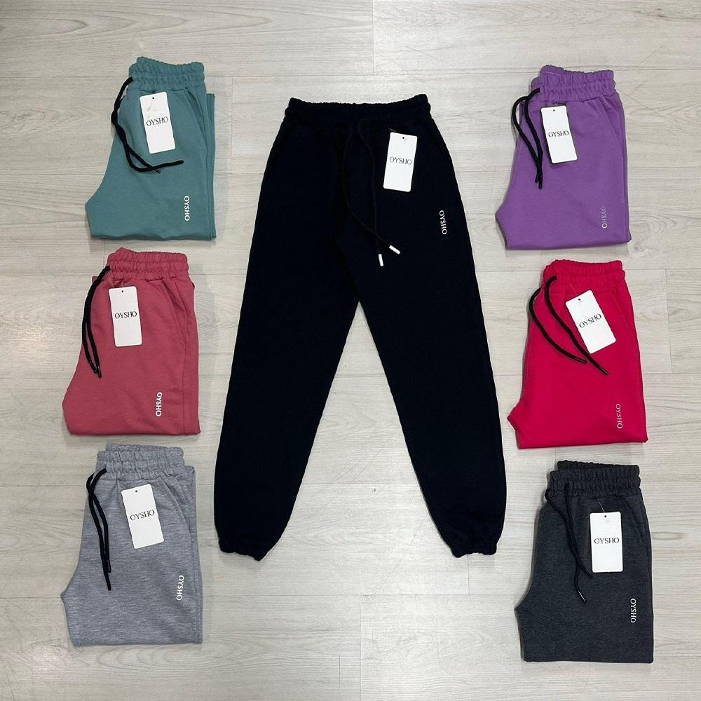 Oysho 4165 Bayan Kompak Oysho Baskılı Eşofman Alt S-2XL