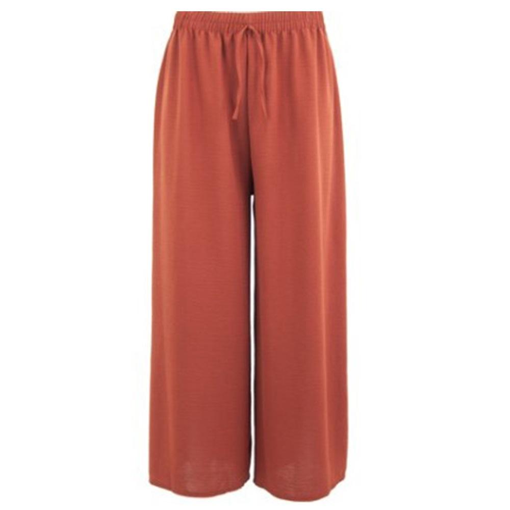 Avatar 25943 Bayan Airobin Düz Paça Cepli Tek Alt S-2XL (5 Li)