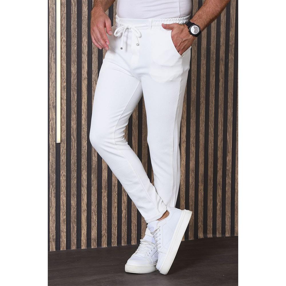 Atrax E-654 Erkek Diagonel Jagger Lufian Eşofman Alt S-2XL