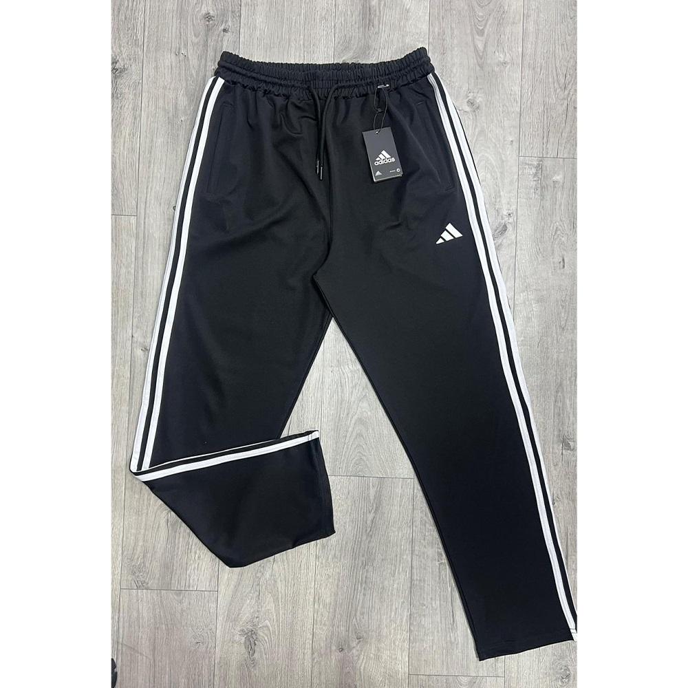 Aras Erkek Battal Dalgıç Adidas Baskılı Cepli Düz Paça Flotalı Şeritli Eşofman Alt 1XL-5XL (5 Li)