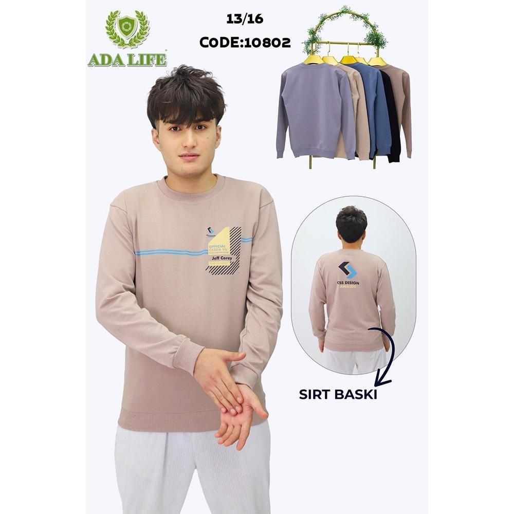 Ada Life 11802 Erkek Çocuk 2 İp Csg Desıng Baskılı Sweat 13-16 Yaş