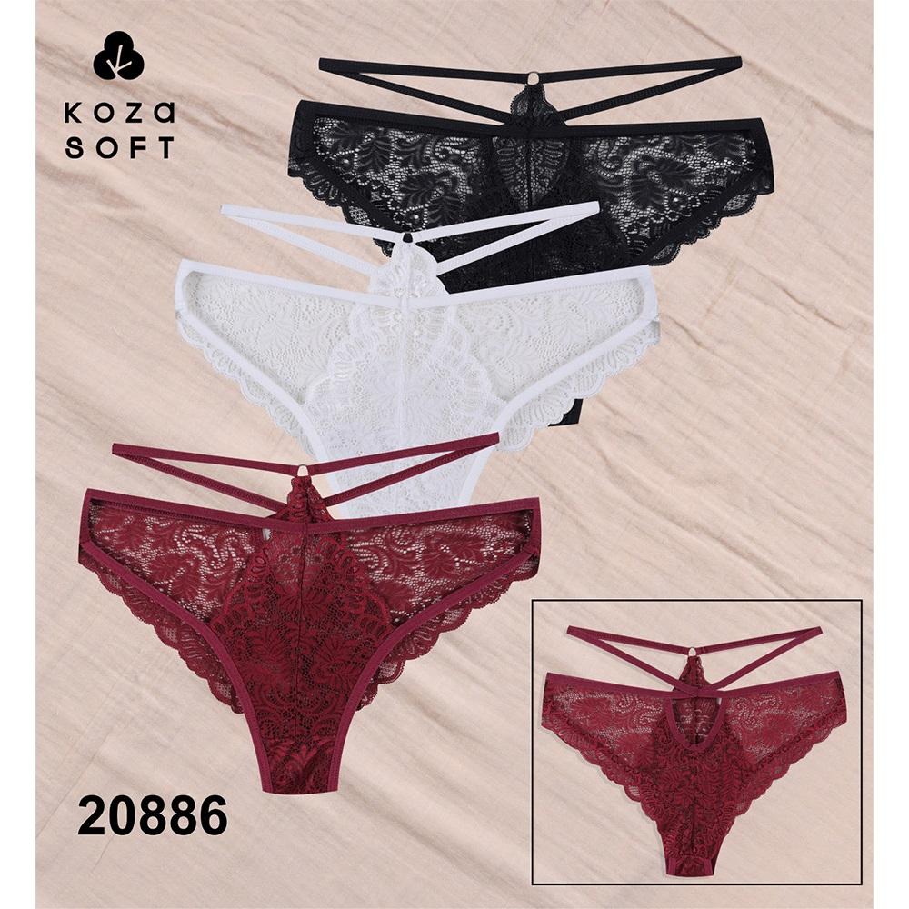 Koza 20886 Bayan Dantelli Bikini Külot (10 Lu)
