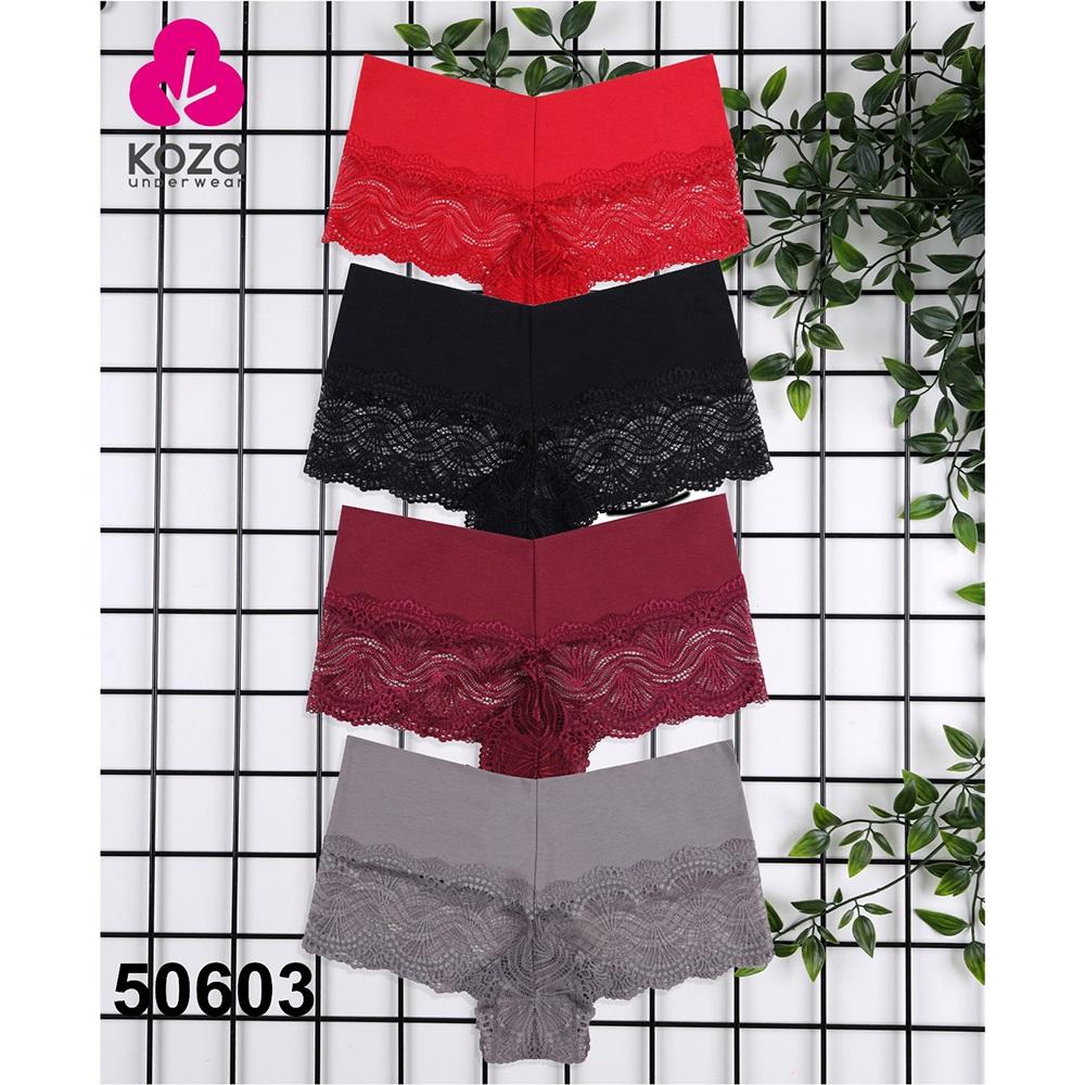 Koza 50603 Bayan Dantelli Bikini Külot (10 Lu)