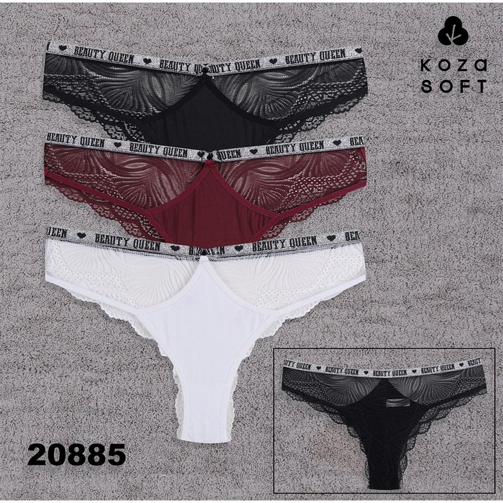 Koza 20885 Bayan Dantelli Bikini Külot (10 Lu)