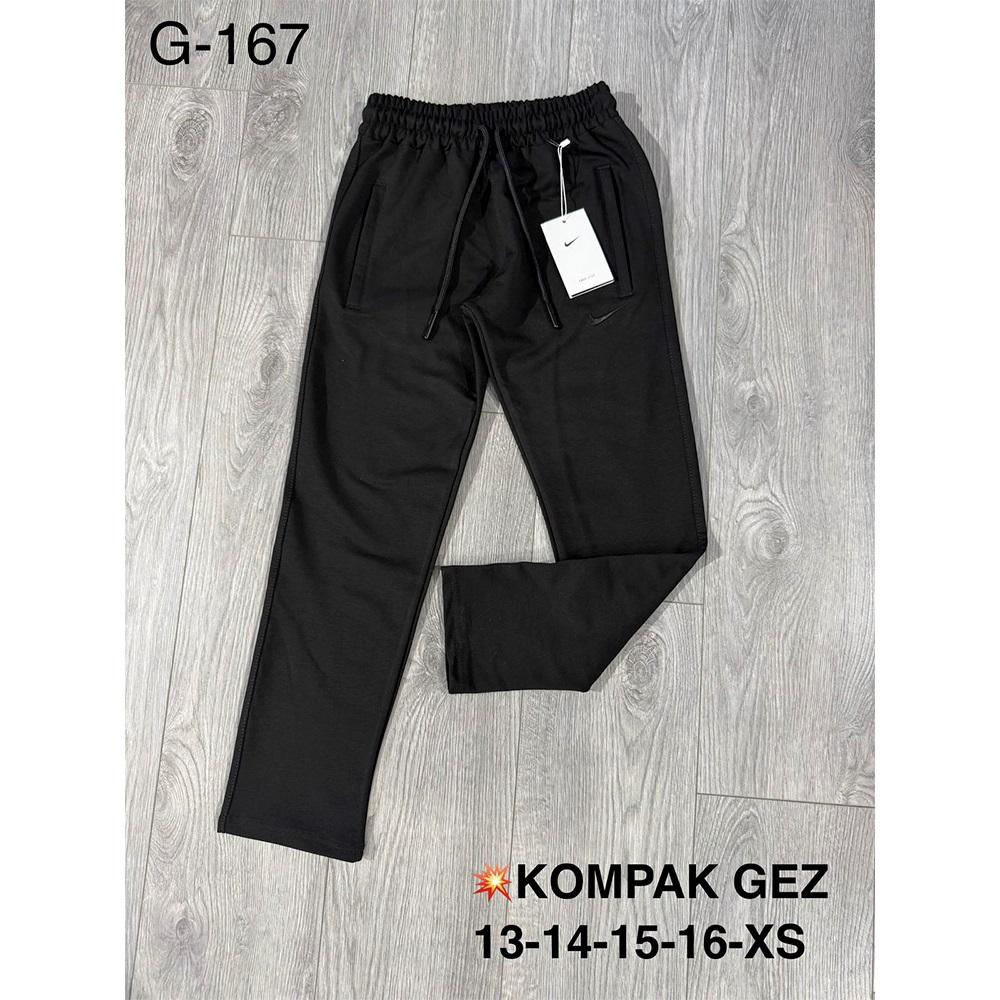 Atrax G-166 Erkek Ges Kompak Penye Nıke Bas Paça Ribanalı Eşofman Alt 13-17 Yaş