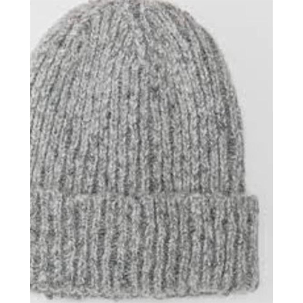 Cemal Çocuk Triko Örme Kırçıl Desenli Katlamalı Bere 5-8 Yaş (20 Li)