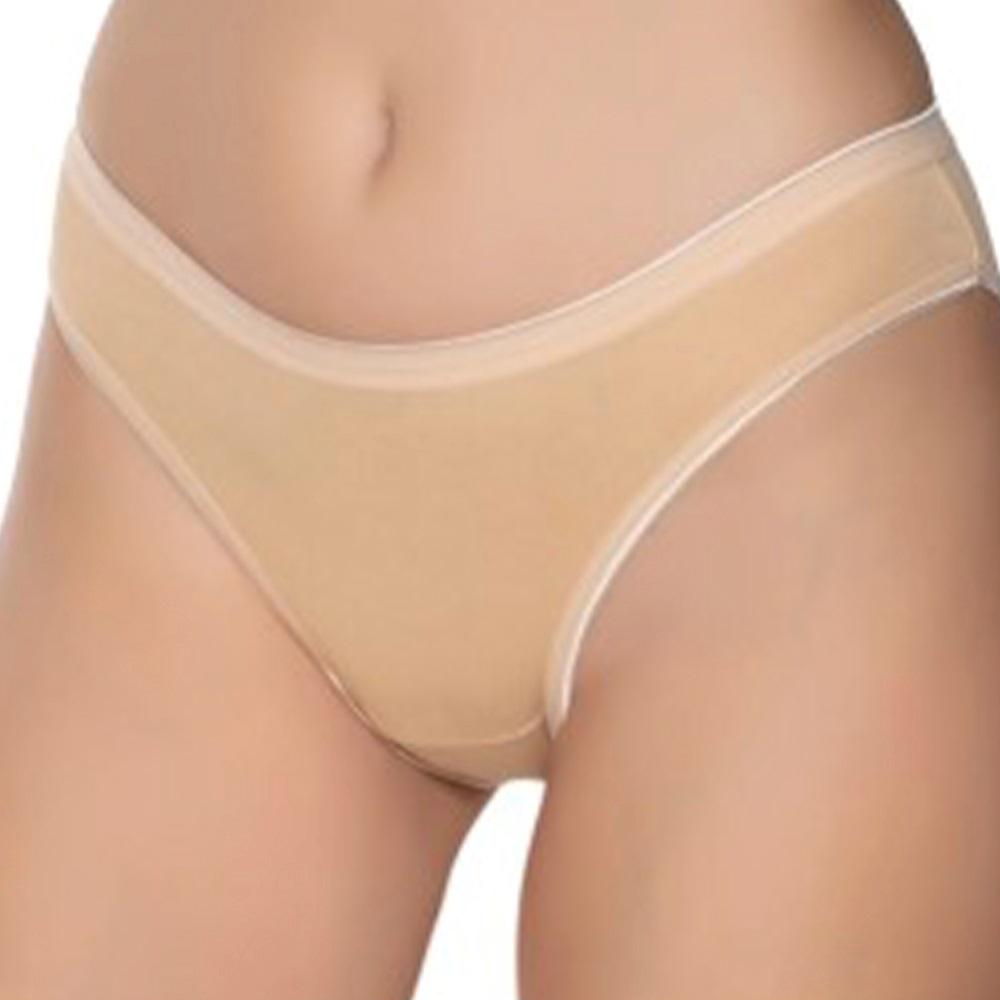 Gümüş 6051 Bayan Penye Likralı İz Yapmaz Bikini