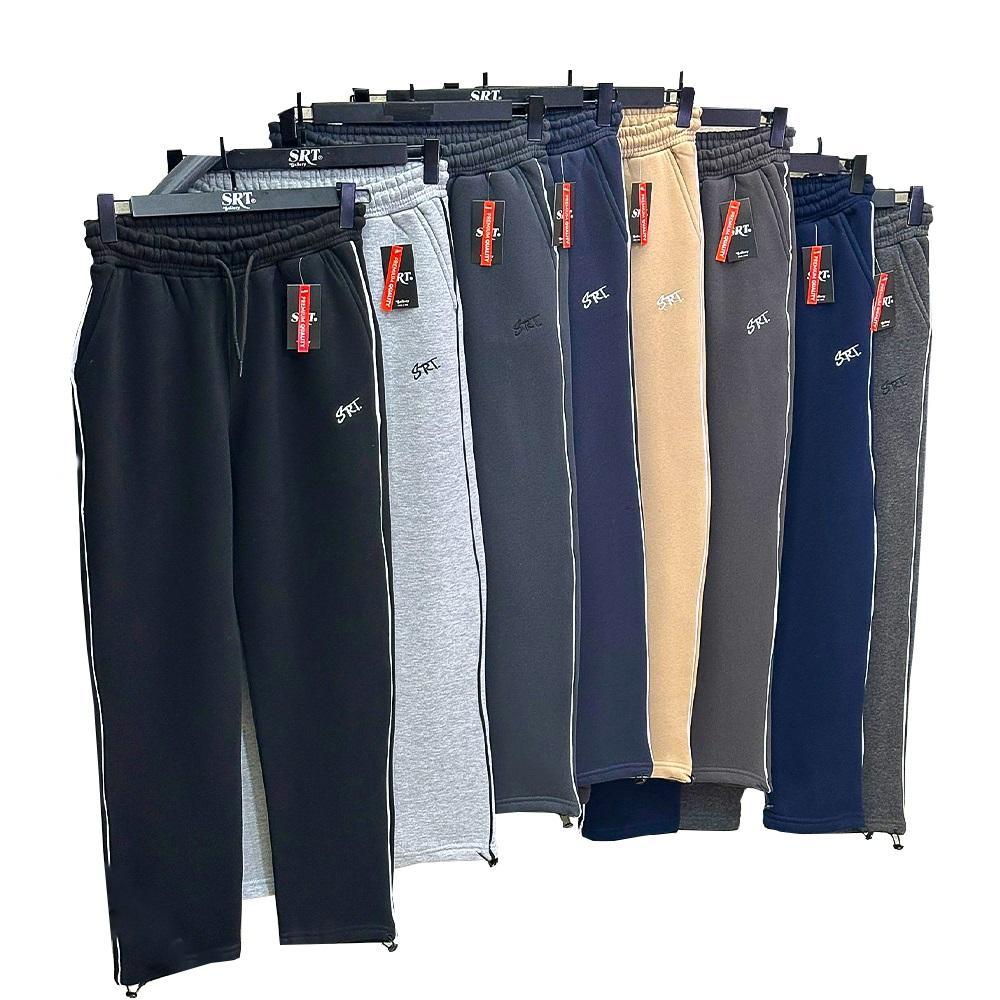 Erkam Ü 2351 Erkek Srt Nakışlı 3 İp Stoperli Baggy Eşofman Alt S-2XL