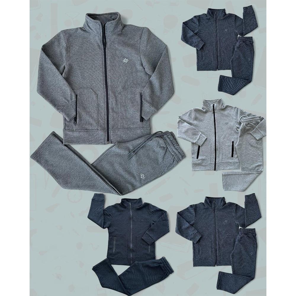 Paris Kids 5029-44 Erkek Çocuk Şardonlu Tego Logo Nakışlı Pike Takım 9-12 Yaş