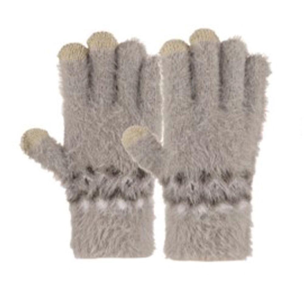 Kitti K25570-04 Kız Çocuk Örme Eldiven 4-8 Yaş