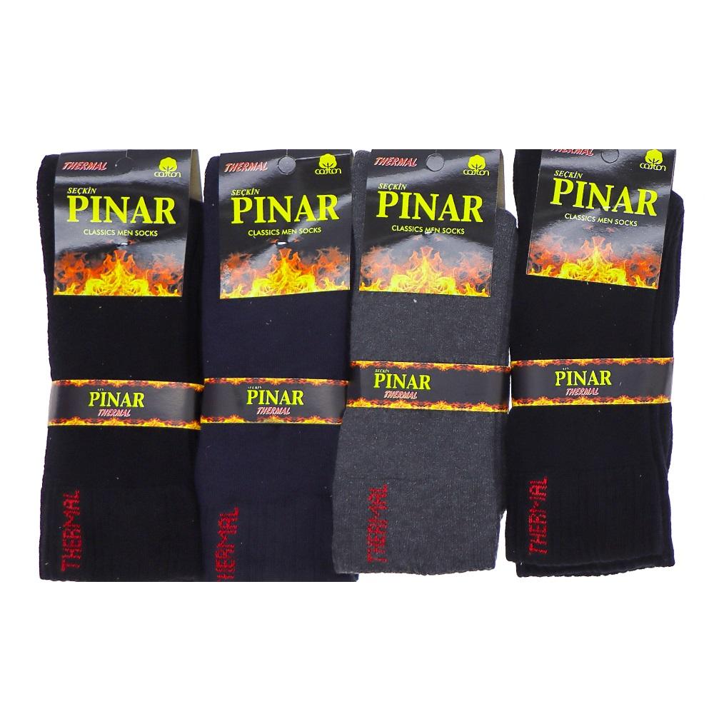 Pınar 0098 Erkek Thermal Likralı Havlu Soket Çorap