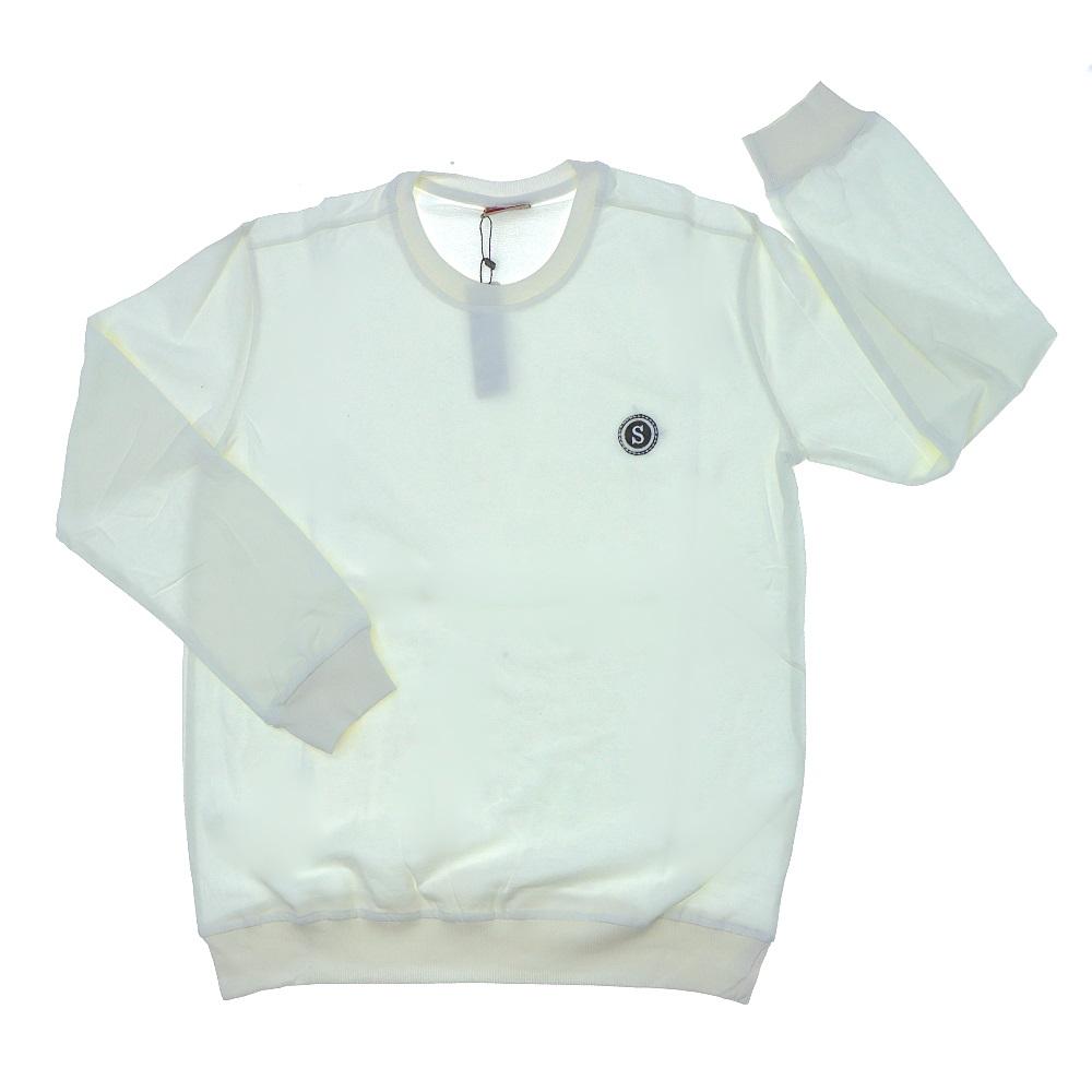 Seymen 1018 Erkek 2 İp Kompak Penye Nakışlı Sıfır Yaka Sweat S-2XL (6 Lı)