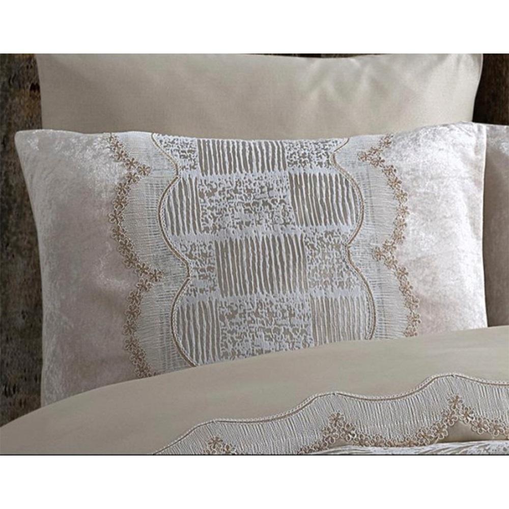 Kasso Home Krc0539 İnci Çift Kişilik 6 Parça Pike Takım Seti 240 X 250 CM