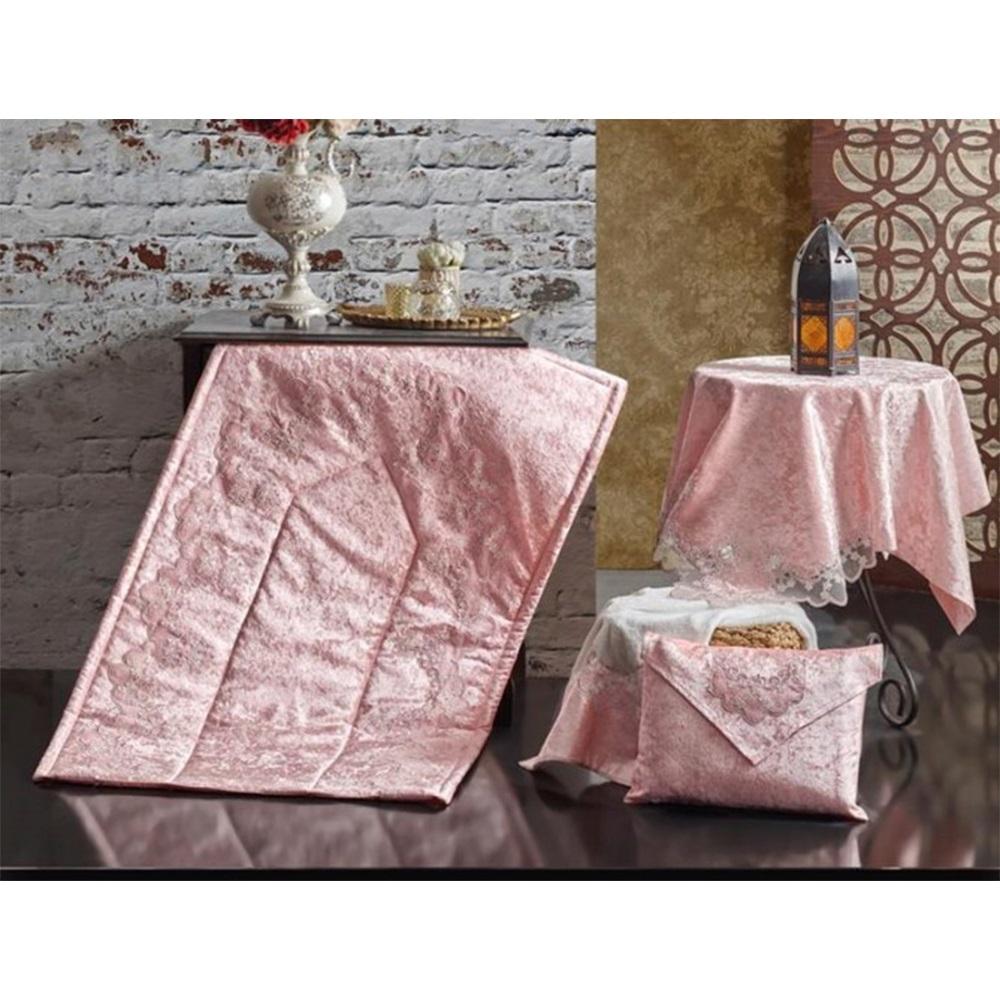 Kasso Home Krc1185 Safir Seccade 4 Parça Seti 70 x120 CM