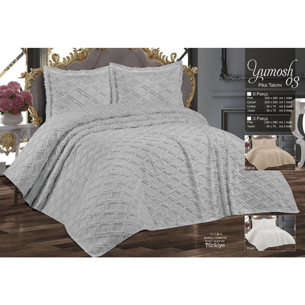 Prestij Yumoş Yakut Tek Kişilik 2 Parça Yatak Örtüsü 180X240 Cm