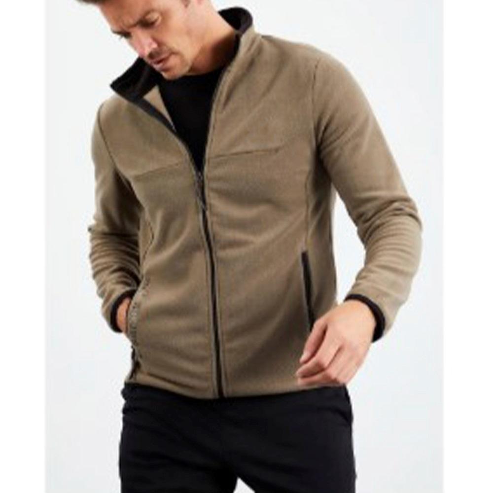 Erkam Ps 4816 Erkek Polar Nike Baskılı Fermurlı Caket S-2XL