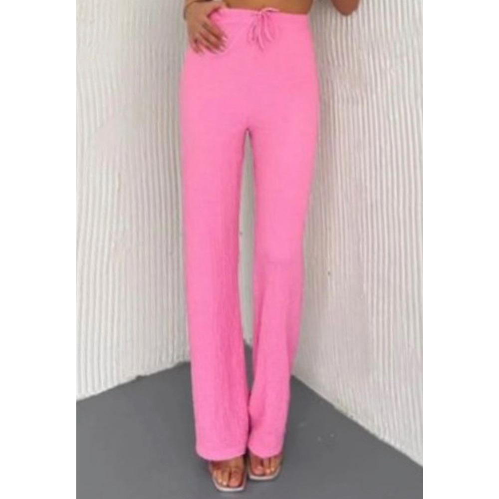 Rengoo 1066 Bayan Raporlu Pijama Tek Alt M-2XL(4 Lü)