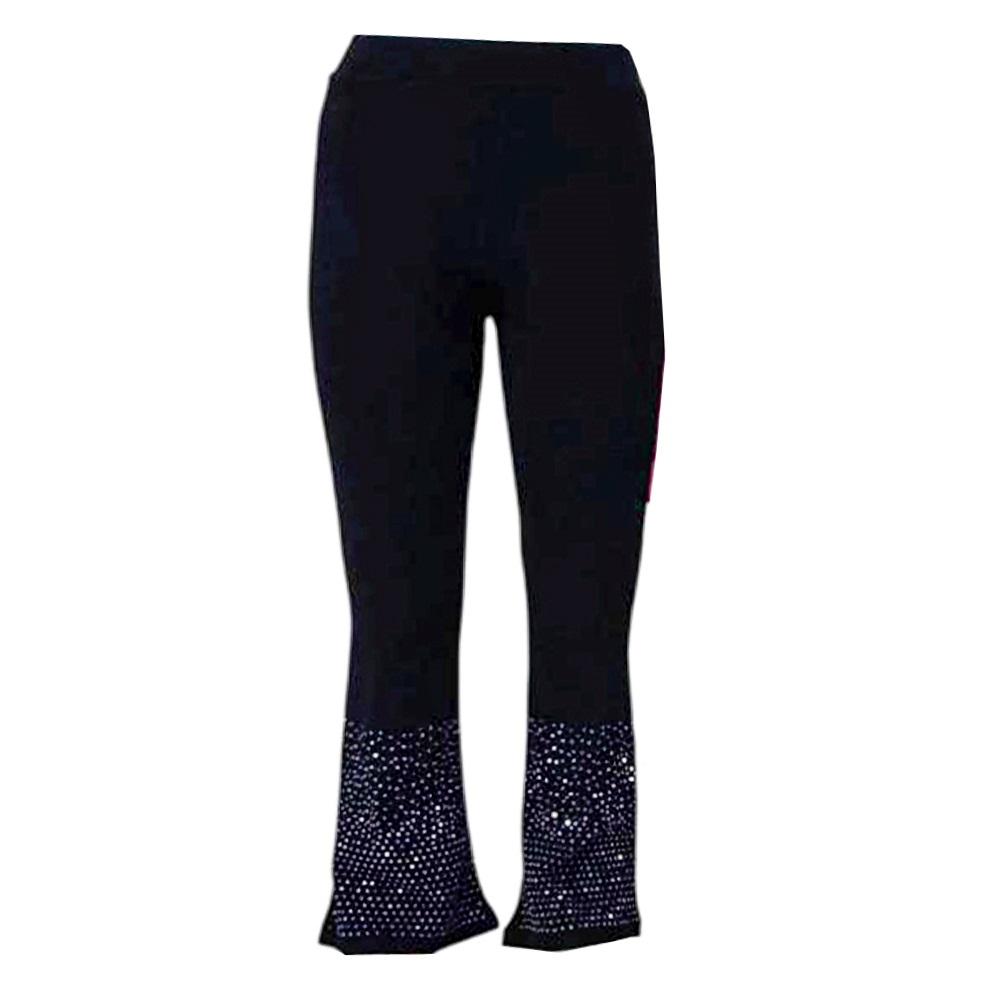 Meleğim Life 5510 Kız Çocuk Fitili Taşlı Kemerli İspanyol Tayt 5-8 Yaş