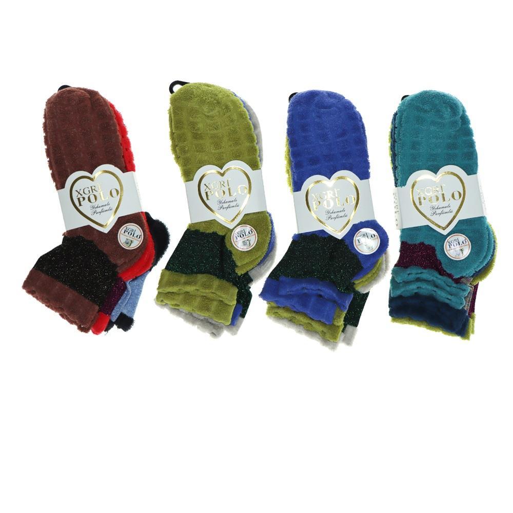 Polo Bayan Yıkamalı Parfümlü Kısa Konç Patik Çorap