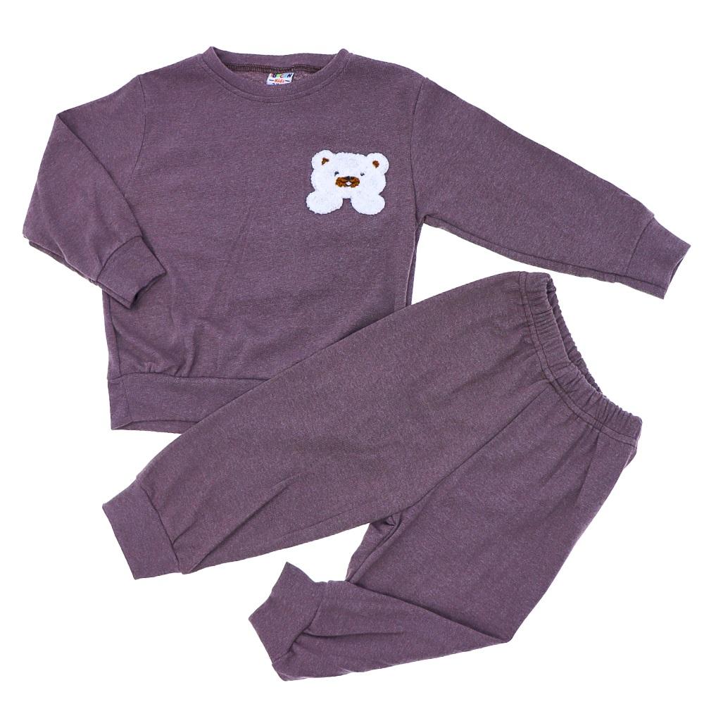 İbocan Erkek Çocuk Ribana Sıfır Yaka 2 Li Takım 3-6 Yaş