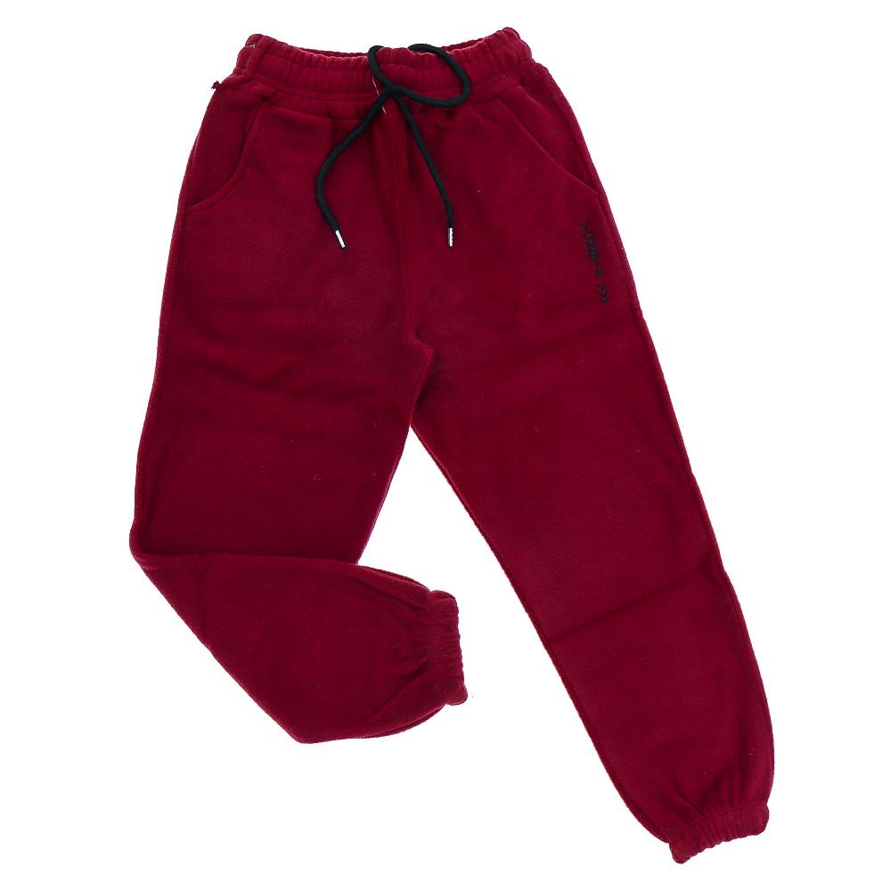 Tonbix 1545 Kiz Çocuk Polar Tonbix Nakışlı Paça Lastıklı Tayt 6-10 Yaş