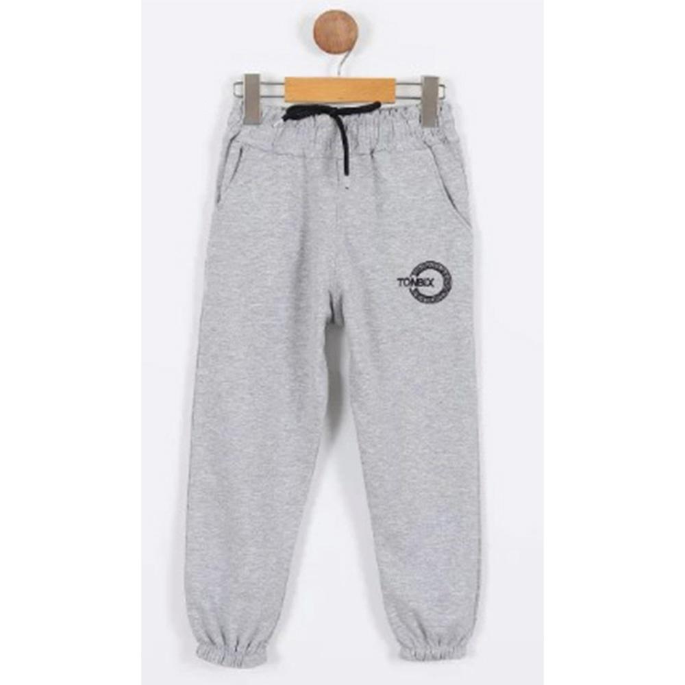 Tonbix 1548 Kız Çocuk 3 İp Tonbix Nakışlı Lastıklı Paça Eşofman Alt 11-15 Yaş