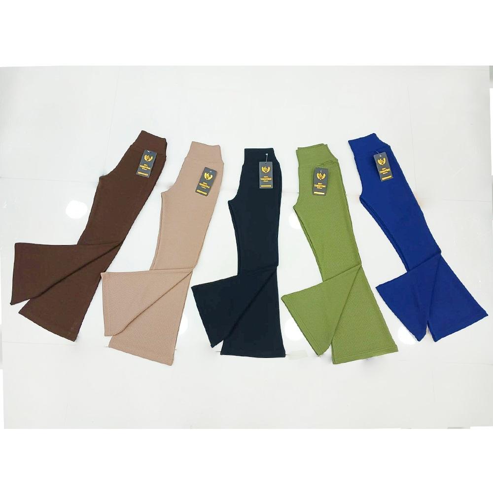 Tonbix 1649 Kiz Çocuk Zerda İspanyol Paça Tayt 11-15 Yaş