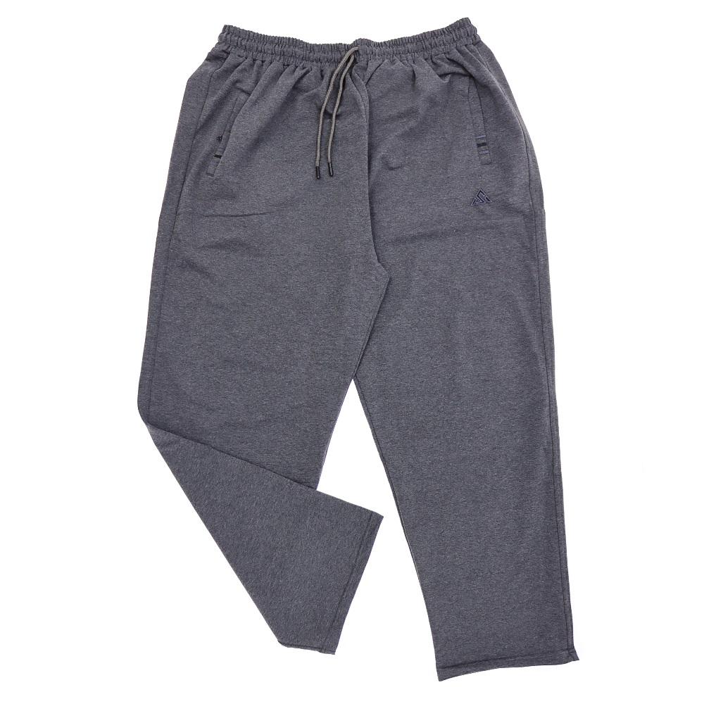 Pandomim 132 Erkek Jumbo Battal Likralı Klasik Nakışlı Eşofman Alt 7XL-10XL