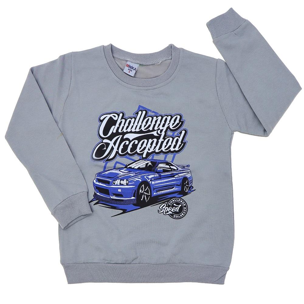 Minika Erkek Çocuk 2 İp Şardonlu Baskılı Sweat 8-12 Yaş - Karışık Renk - 8-12 YAŞ