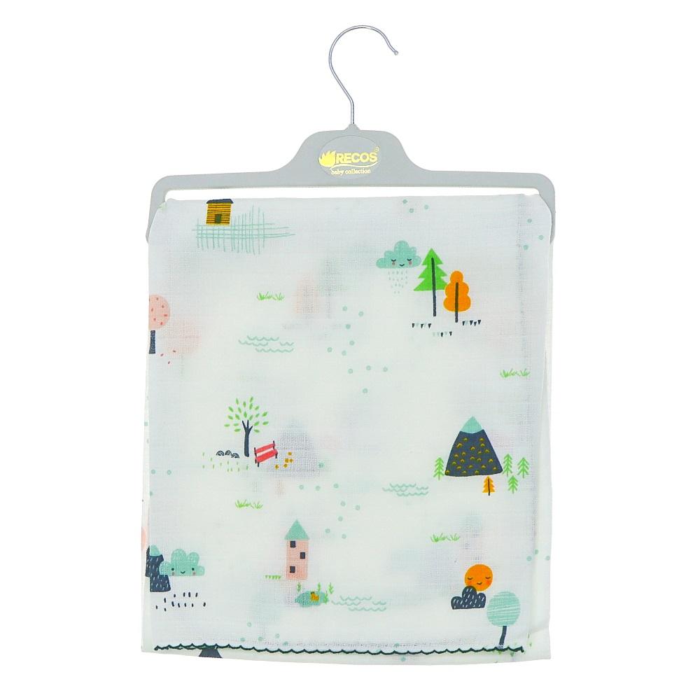 Recos 5105 Bebek Desenlı Muslim Battaniye 80 X 90 CM 0-1 Yaş