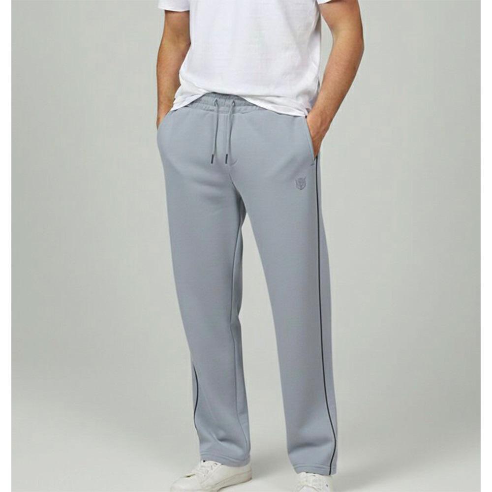 Blr K 1101 Erkek Kompak Dik Cepli Nike Nakışlı Yan Kıl Biyeli Arka Yapıştırma Düz Paça Eşofman Alt S-2XL - 41029-Karışık Ren-S-M-L-XL-2XL