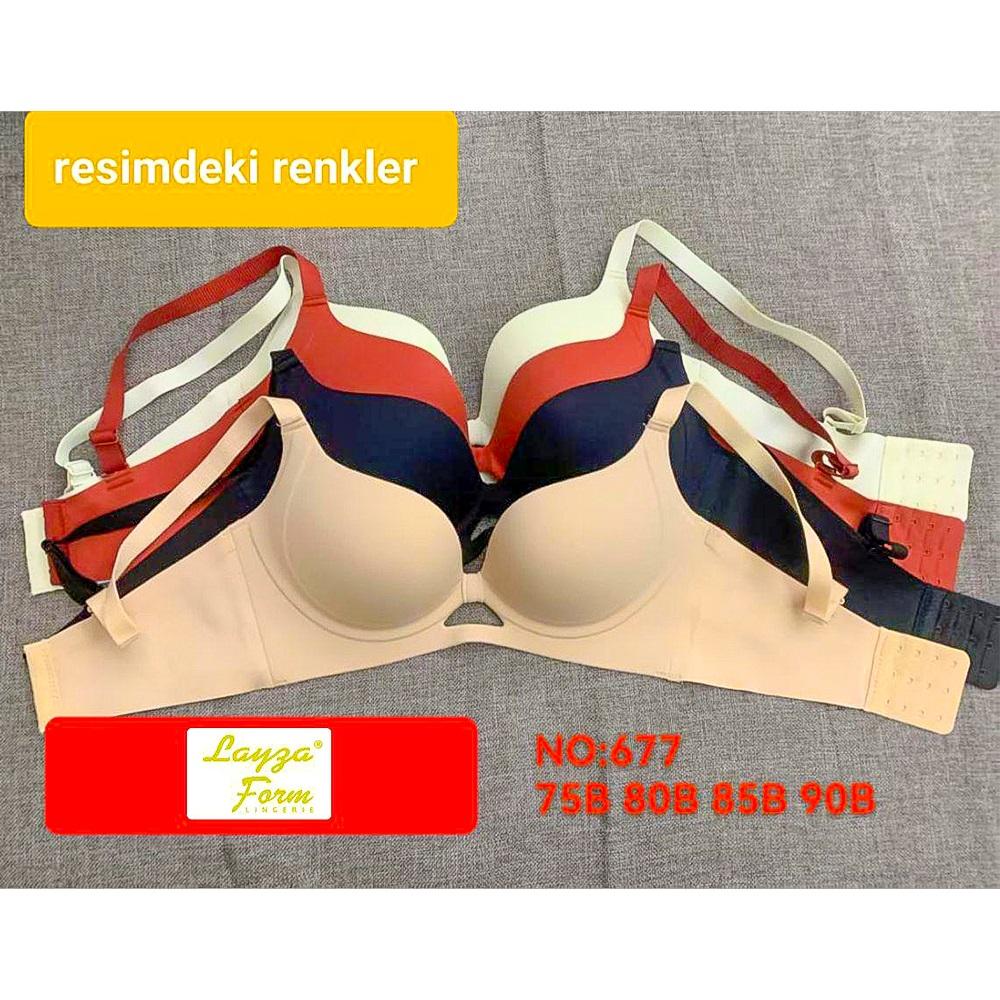 Layza 677 Bayan Lazer Kesim Balensiz Destekli Hayalet Sütyen 75-90