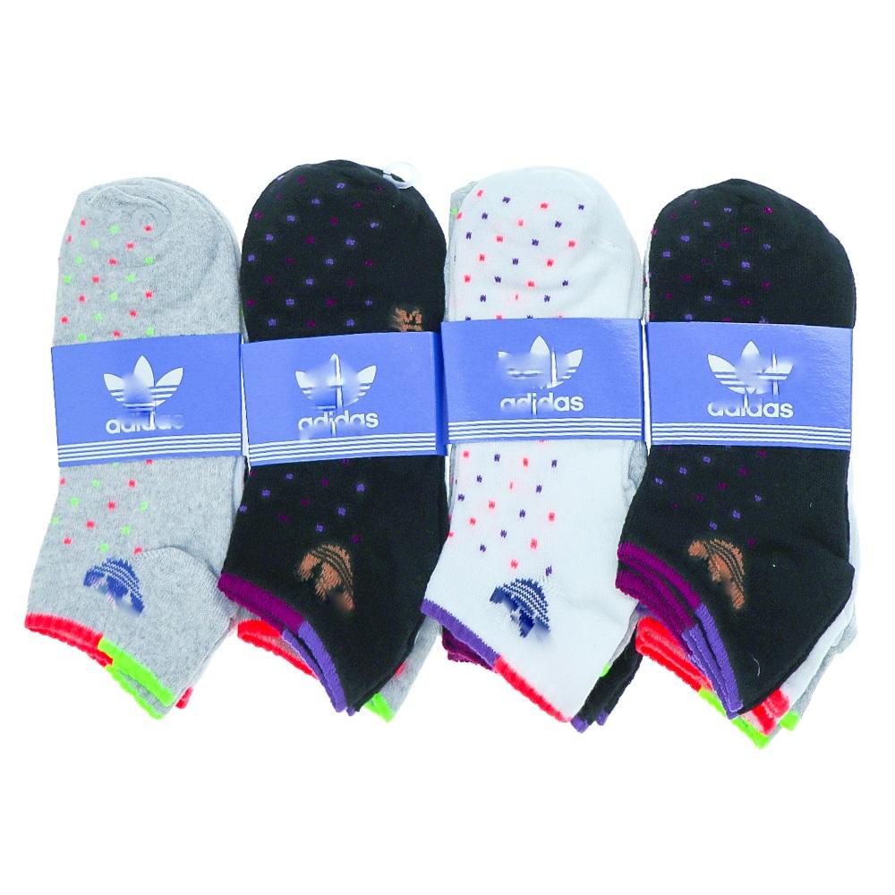 Adidas 3727 Bayan Likralı Desenli Adidas Markalı Patik Çorap