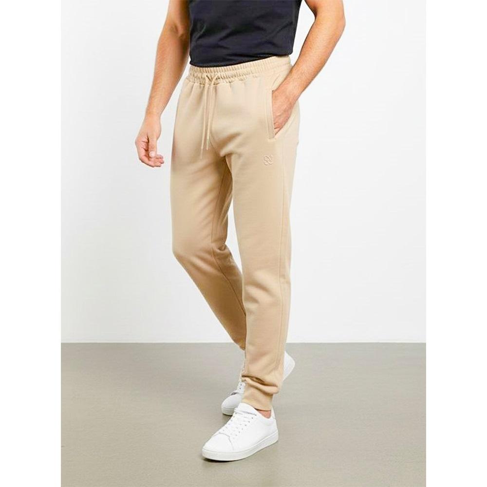 Farfetch 1006 Erkek Battal Nıke Nakışlı 3 Flato Fermuarlı Ribana Paça Eşofman 1-5