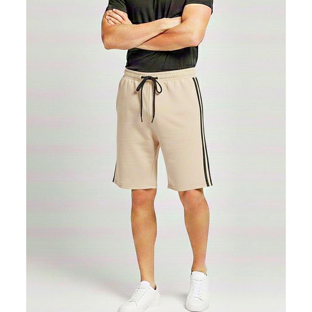 Los Santos 1201 Erkek 3 Flato Fermuarlı Yan 3 Şeritli Paça Reçme Kapri S-2XL