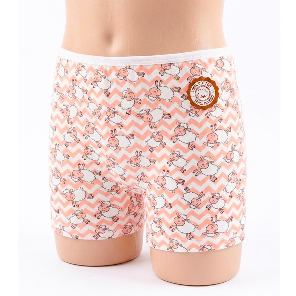 İntimo Kids 2541 Kız Çocuk Penye Baskılı Boxer