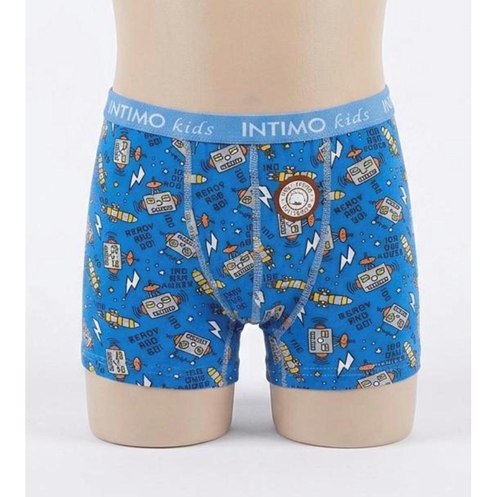 İntimo Kids 2523 Erkek Çocuk Penye Empirme Desenli Boxer