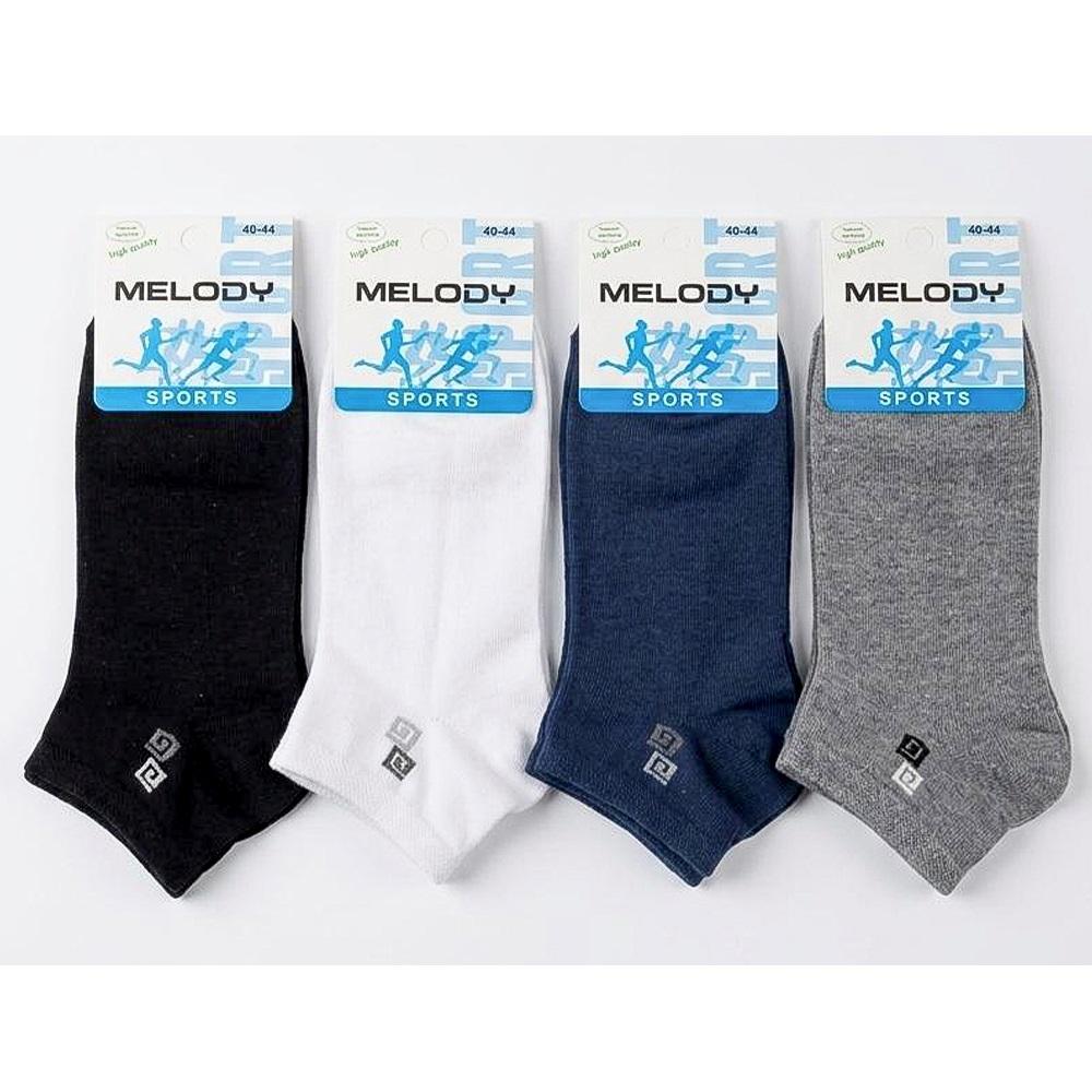 Melody 5498 Erkek Desenli Likları Sports Yıkamalı Parfümlü Patik Çorap