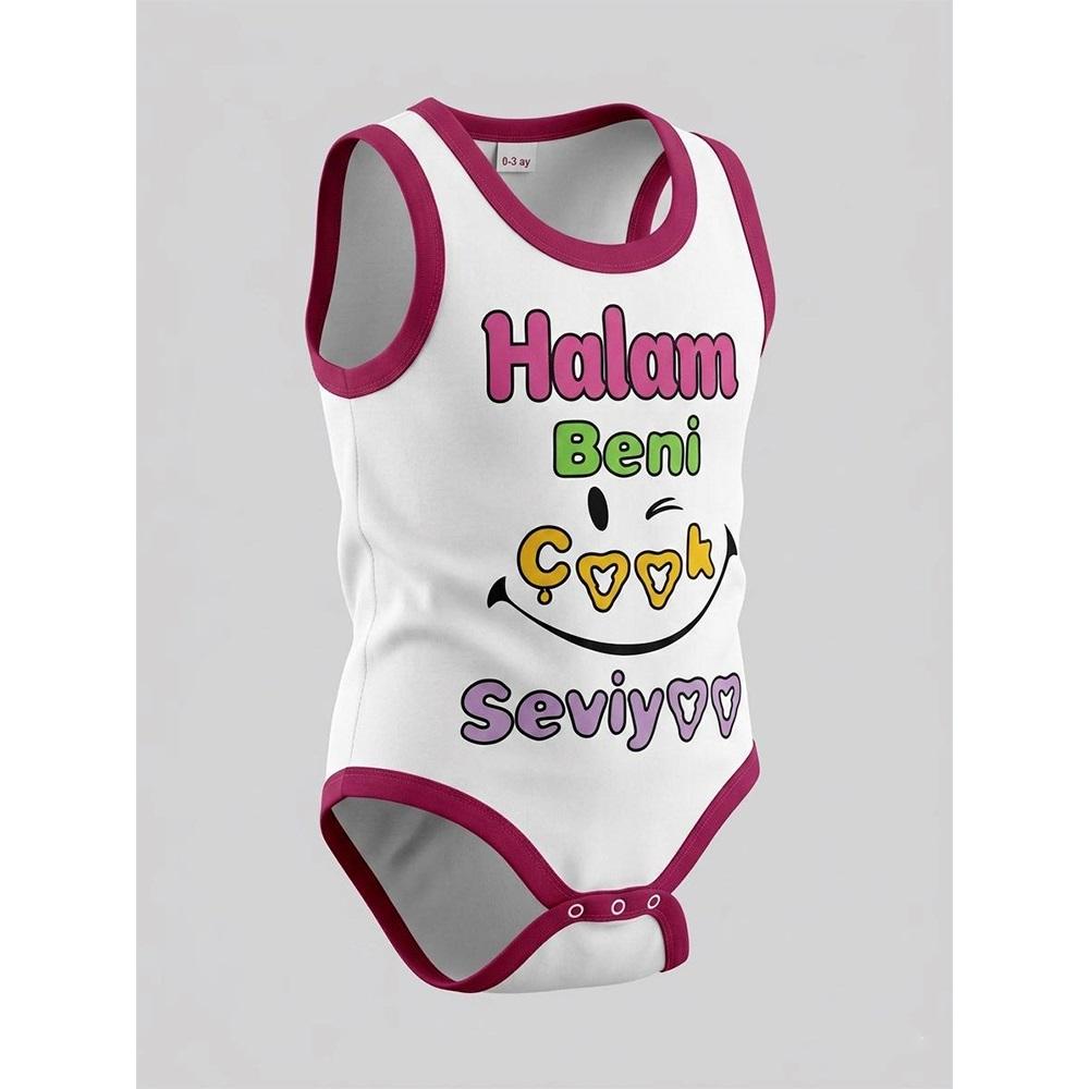 Msa 1315 Bebe Askılı Baskılı Çıtçıtlı Badi 3-24 Ay