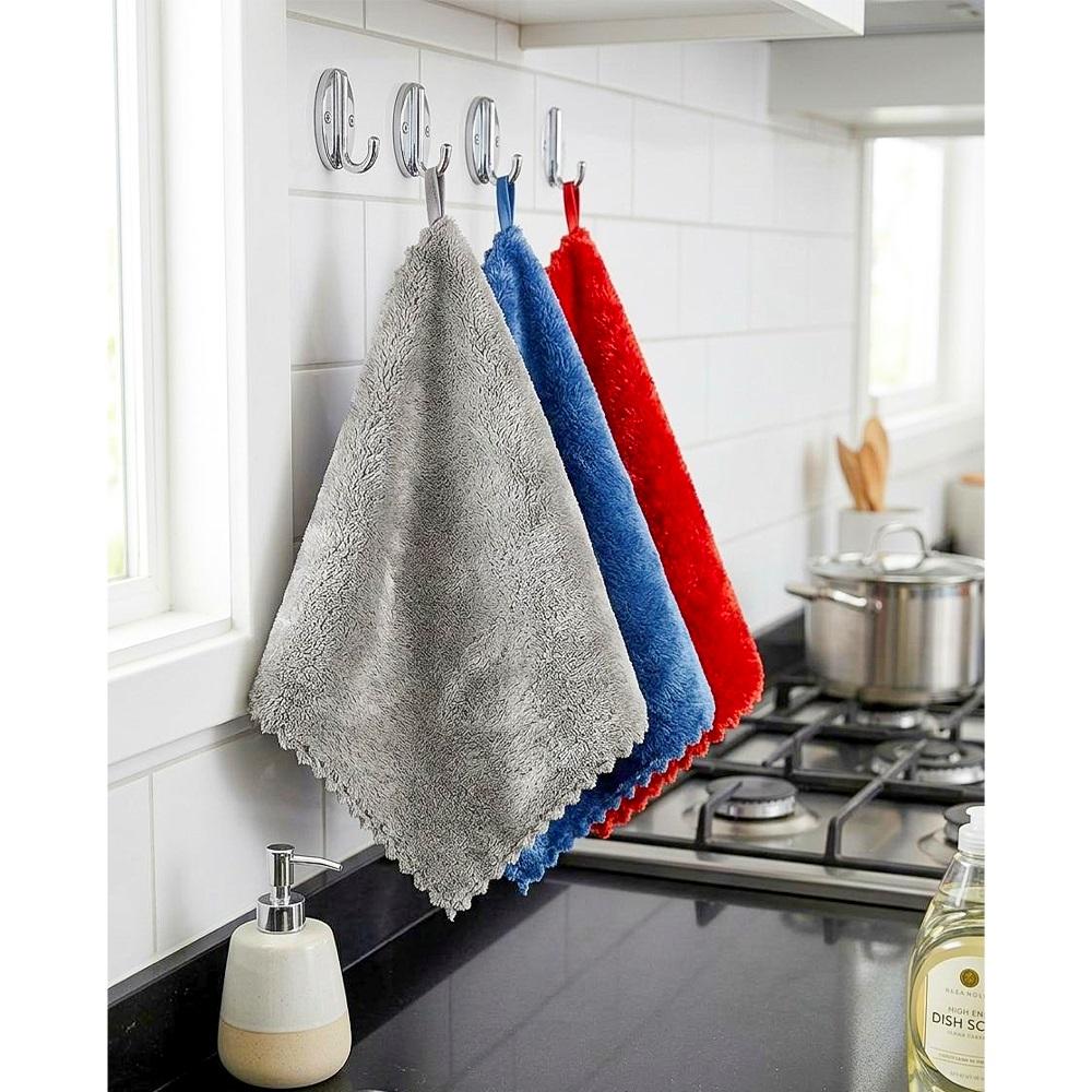 Mıcra Bur-6006 Mikrofiber Pro Faser Temizlik Bezi 40x30 CM (3 lü)