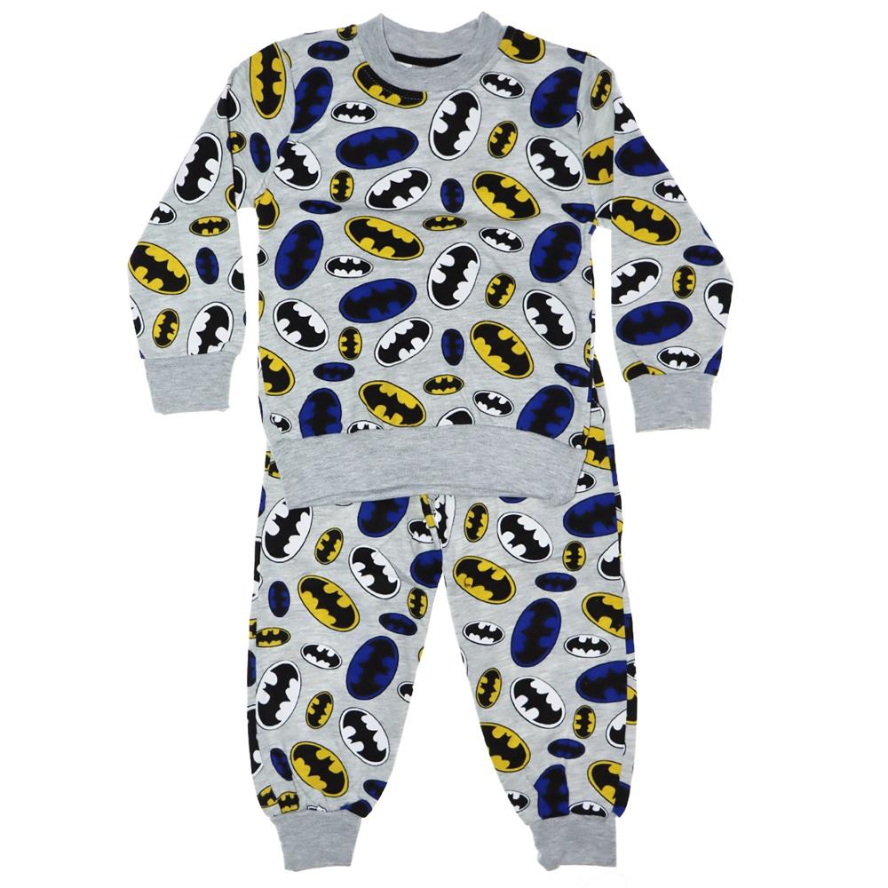 Erkek Çocuk Batman Baskılı Sweatli Takım 7-8-9-10 Yaş