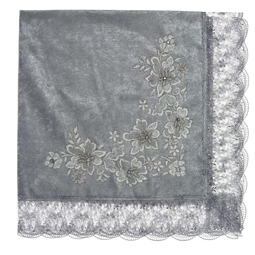 Behrem Kadife Güpürlü Bohça