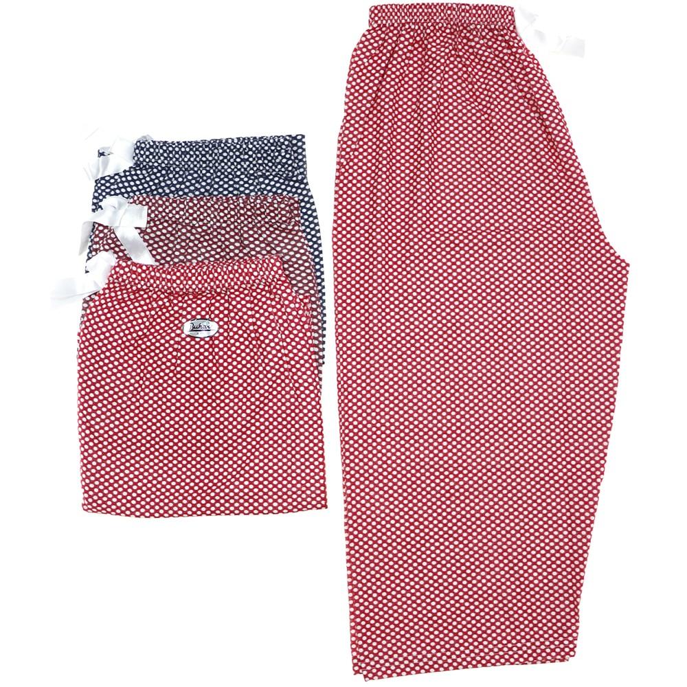 Buhara 1510 Bayan Penye Puanlı Kapri Tek Alt XXL