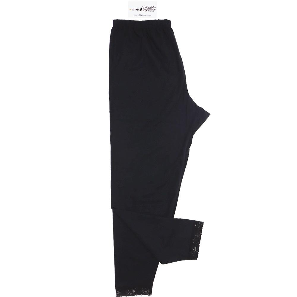 Feelline 4011 Bayan Dantelli Uzun Tayt (10)