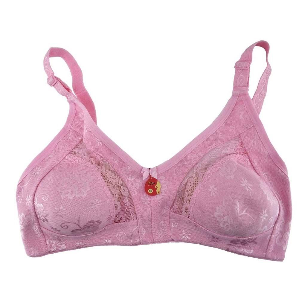 Billiza 543 Bayan Ara Dantelli Battal Toparlayıcı 100-105-110 - Pembe