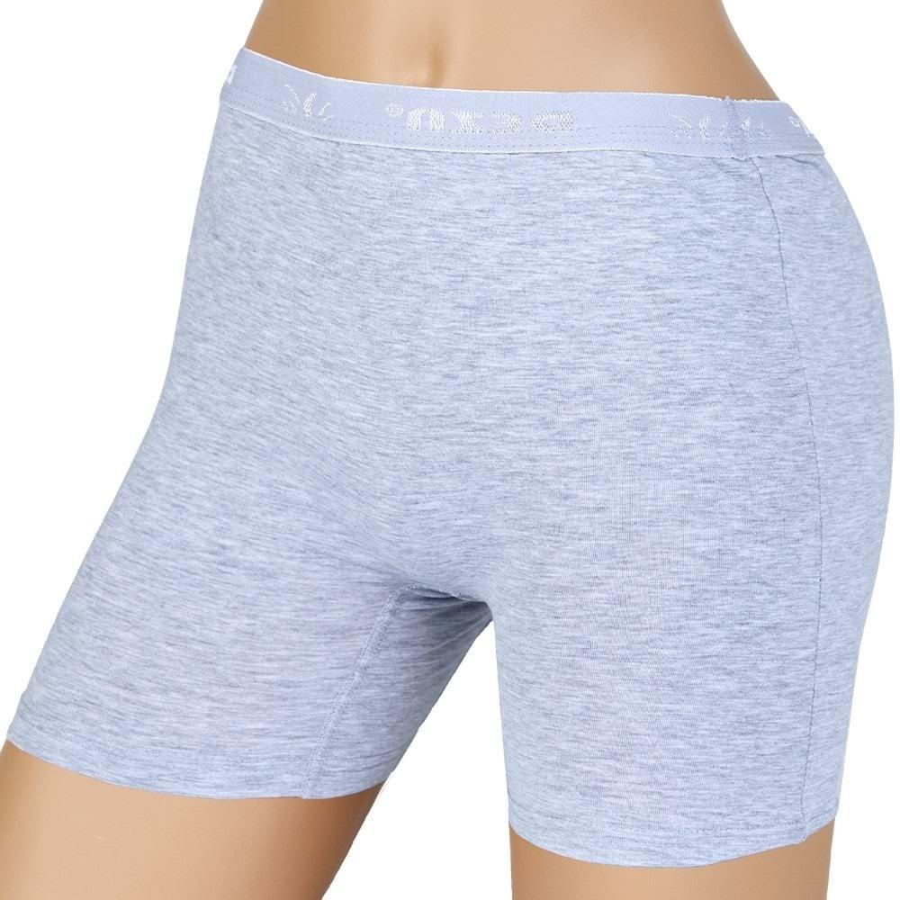 Dondeza 5023 Bayan Paçalı Boxer - Gri - 5