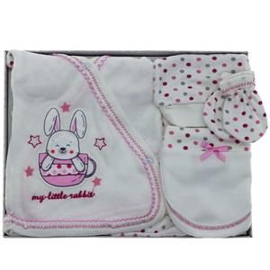 Hopipop 305 My Litte Rabbit 5 Parça Zıbın Seti 0-3 Ay