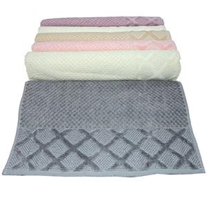 Bulteks 50x90 Uç Kadife Renkli El Yüz Havlusu - Karışık Renk - 50X90